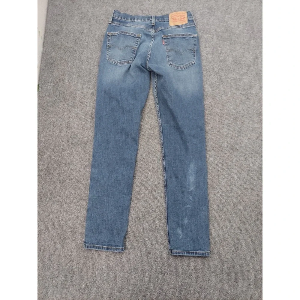 Levis 511 Jeans Mens 30x32 Blue Denim Stretch Slim Straight Leg READ